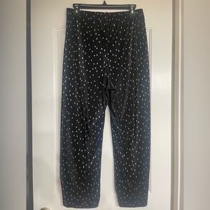 Topshop Polyester Polka Dot Pants Size M